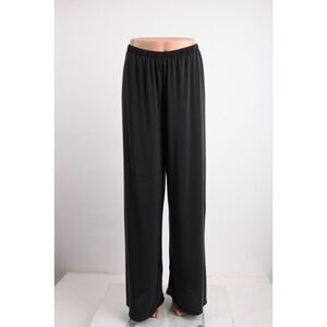 Lotus Eaters Womens Black Potter Stretch Pants Wide Leg Modal Small NWT